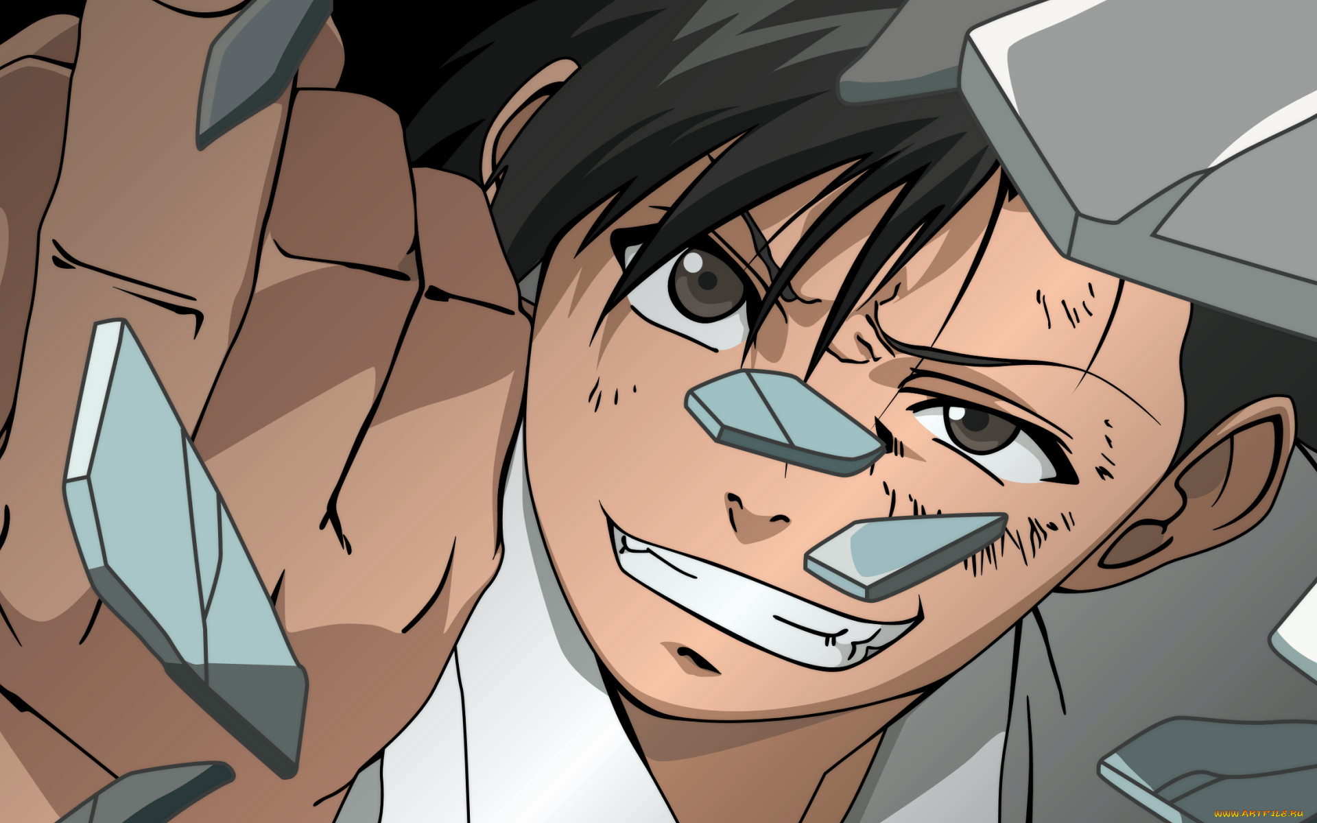 , black lagoon, , , , okajima, rokuro, , , 